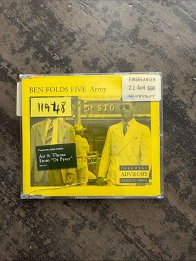 Ben Folds Five "ARMY" UK CD Single Rare Collectible